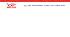 Desktop Screenshot of foamandwash.com